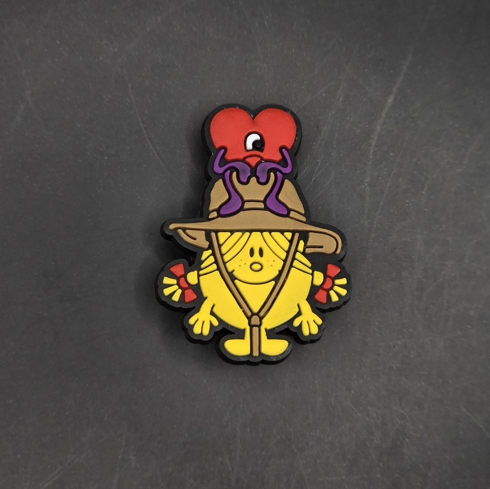 (5/$15) Little Miss Bad Bunny Charm